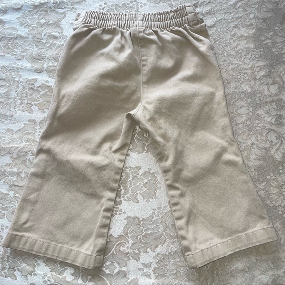 Carter's Baby GirlBeige Bootcut Pants, 12M 100% Cotton - Picture 2 of 7